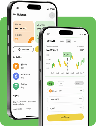Wealth +9D Cléron trading platform with live market data